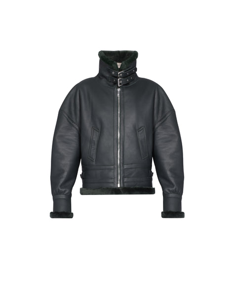 COUTURE EDIT LEATHER JACKET - Image 1