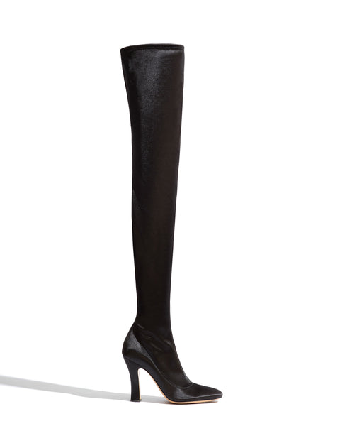 MARIAM Thigh High Boots Noires - Image 9